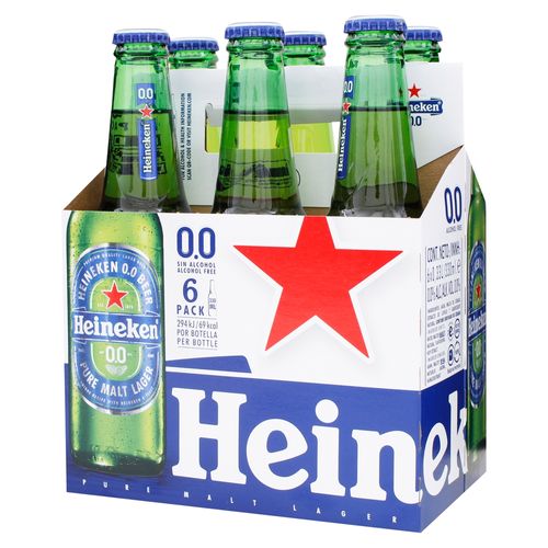 Cerveza Heineken 0.0 6pk 1980ml