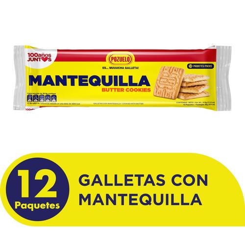 Galletas Mantequilla Pozuelo -312g