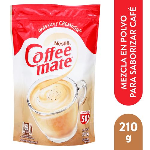 Crema En Polvo Coffee Mate Original En Polvo Bolsa -210gr