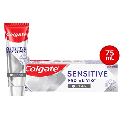 Pasta Dental  Colgate Sensitive Pro-Alivio Real White 75 ml