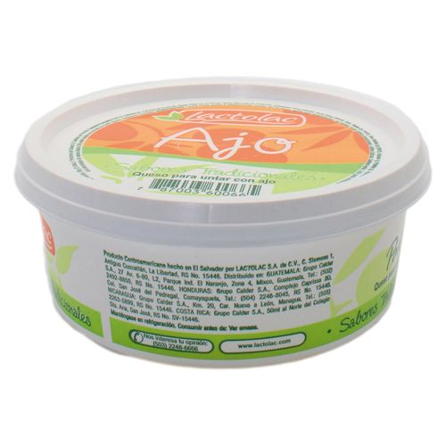 Queso Lactolac Para Untar de Ajo - 230 g
