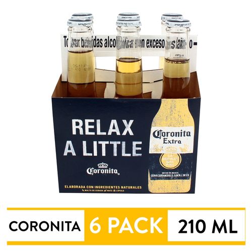 Cerveza Coronita Botella 6pk 1260ml