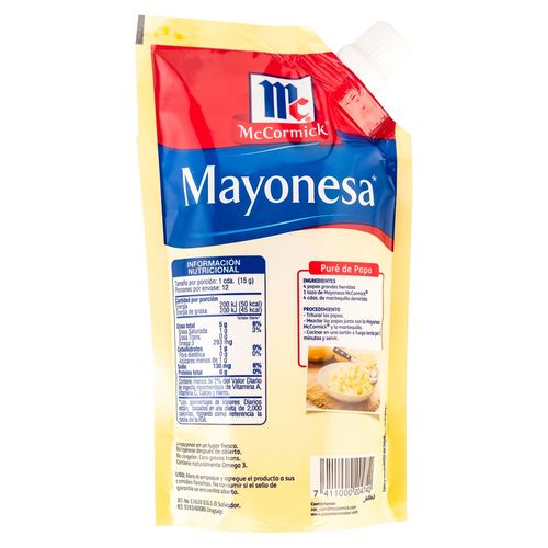 Mayonesa Mccormick Doypack  -180gr