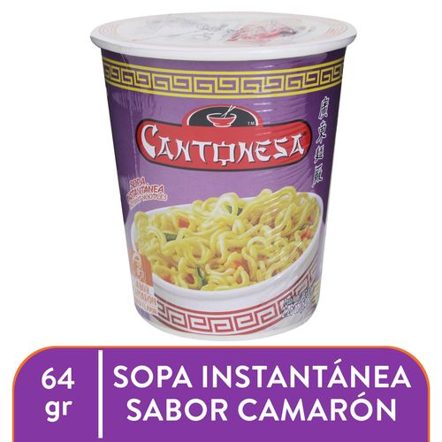 Cantonesa Camaron Vaso 64gr