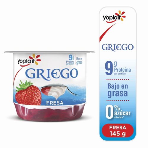 Yogurt Yoplait Griego Fresa - 145gr