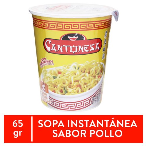 Cantonesa Pollo Vaso 65gr