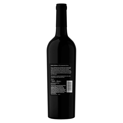 Vino Dark Horse Merlot 750ml