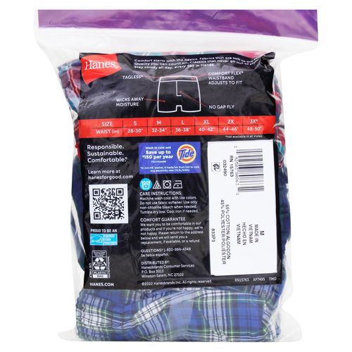 P3 Boxer Hanes Cab Surtido S