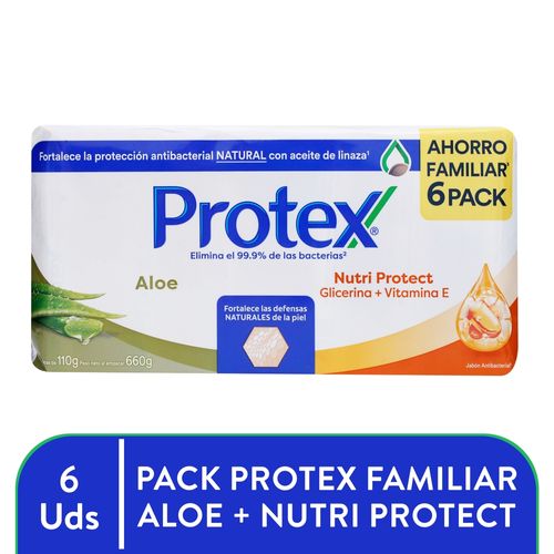 Jabon Corporal Protex Mix 110 g 6 Pack