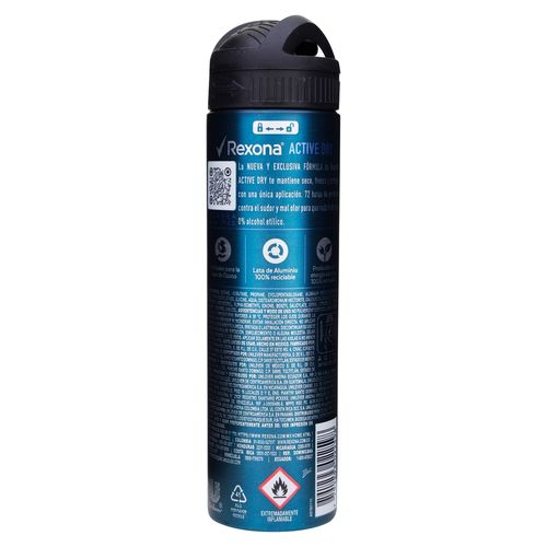 Antitranspirante Rexona Caballero Active Dry Aerosol - 150ml