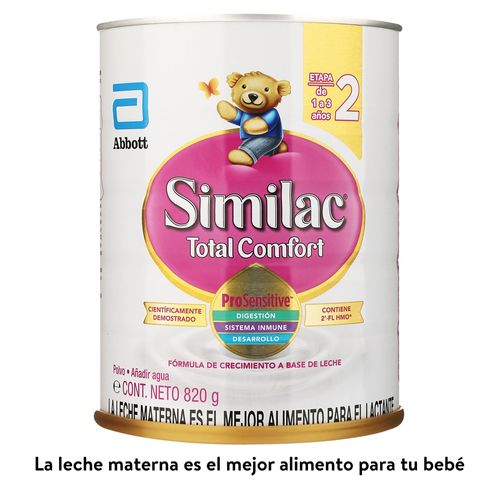 Fórmula Infantil Similac® Total Comfort 2 ProSensitive , 1 A 3 Años - 820g