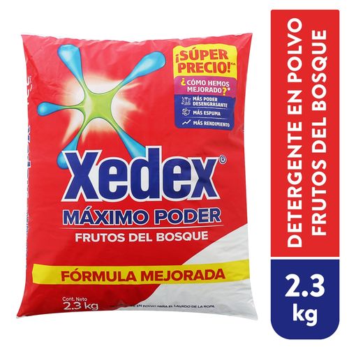 Det Polvo Xedex Max Poder Frutos 2300Gr