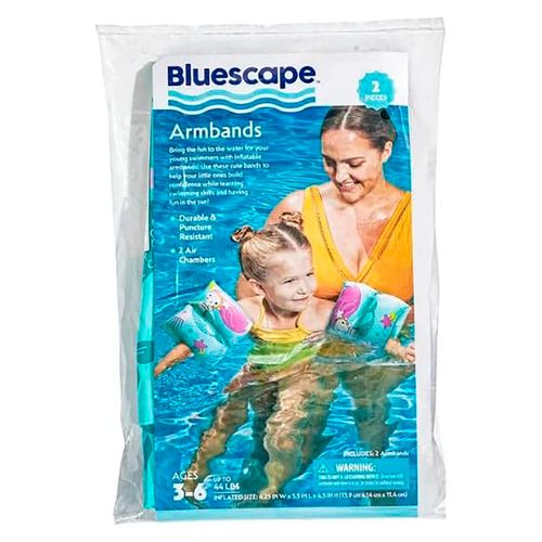 Flotador Inflable Brazitos Sirena Bluesc
