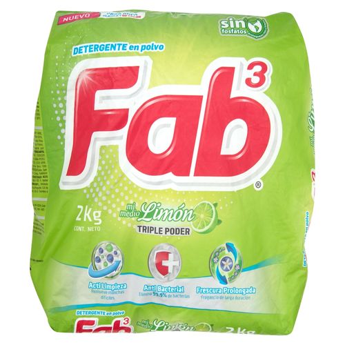 Det Polvo Fab Antibacterial 2000gr