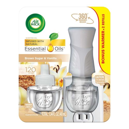 Aromatizante Airwick eléctrico brown sugar 2 Pack
