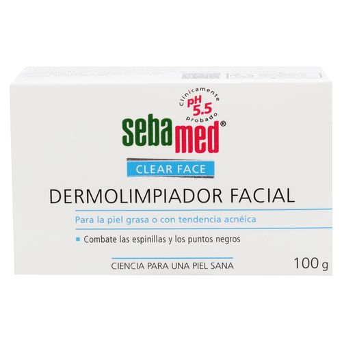 Jabón Sebamed clear face dermolimpiador facial - 100 g