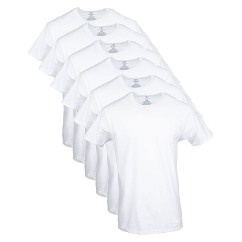 Playera Blanca Cuello Redondo