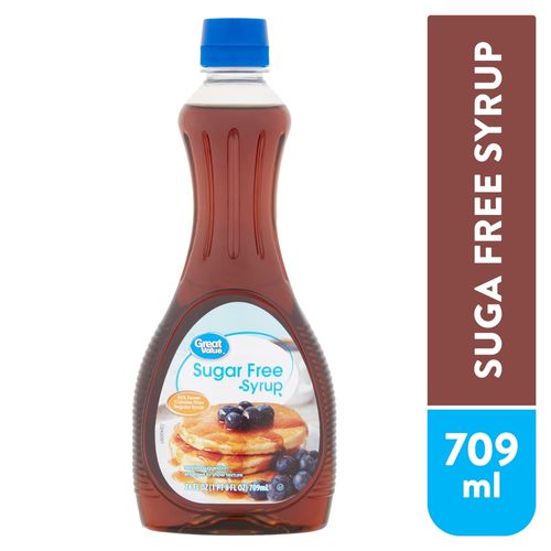 Sirope Great Value Maple Suga Free - 709ml