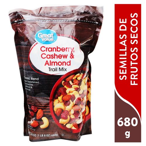 Semillas Great Value Mix Fruto Seco- 680gr