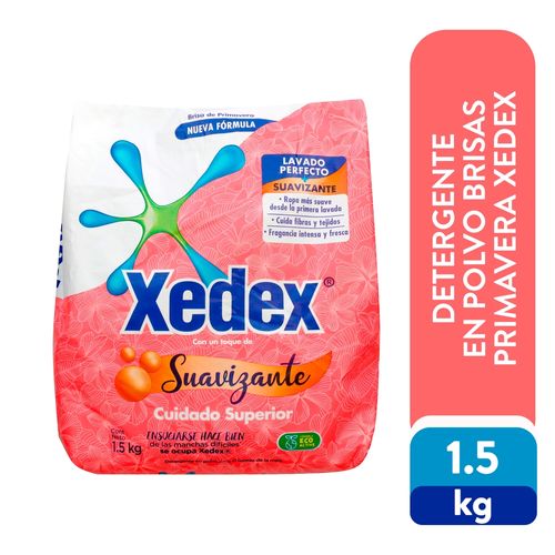 Detergente Xedex Brisa de Primavera en polvo - 1500 g