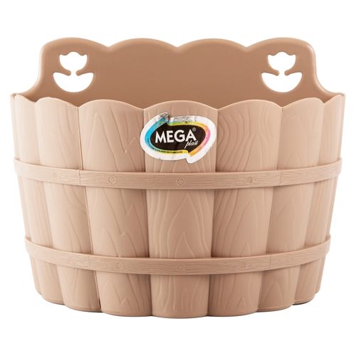 Maceta Megaplast De Plástico Pared Beige