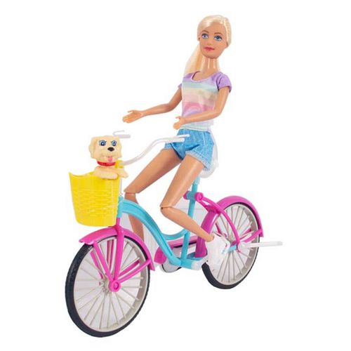 Muñeca Brittany con Bicicleta Surtido