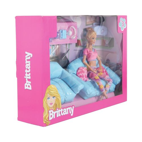 Muñeca Brittany Con accesorios de Sala