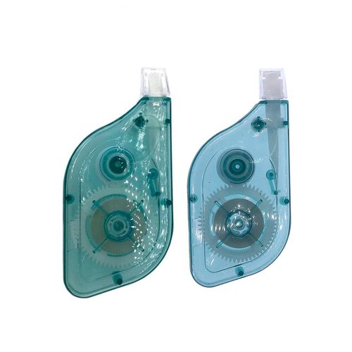 Corrector Pen + Gear de cinta elaborado de plástico reciclado - 2 pzas
