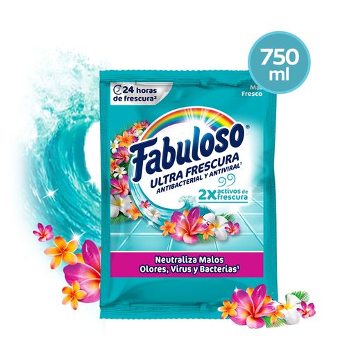 Desinf Fabuloso Mar Fresco 750ml