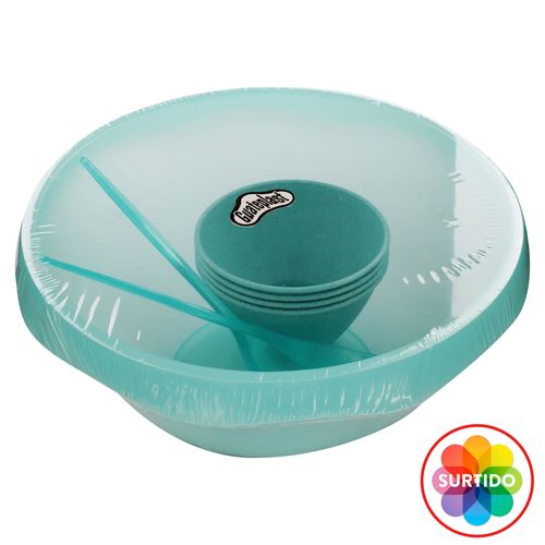 Set Ensaladera Y Mas 7 Pz Surtido Trigo