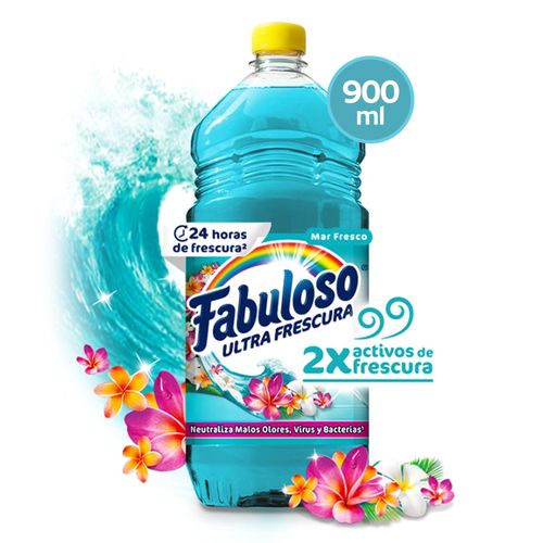 Desinf Fabuloso Mar Fresco 900ml