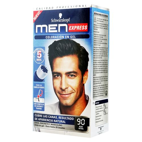 Tinte Men Express 90 Negro Natural 1Und