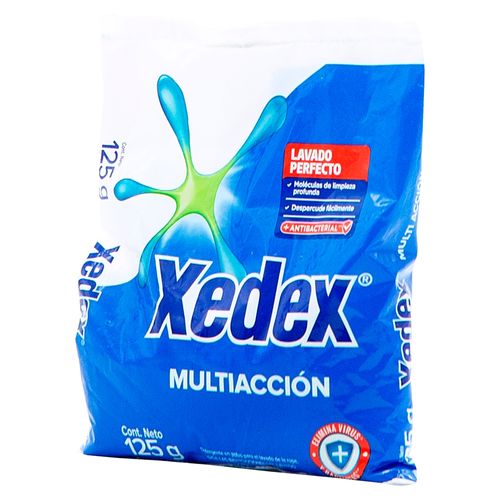 Detergente En Polvo Xedex Multiacción Limpieza Activa - 115 g