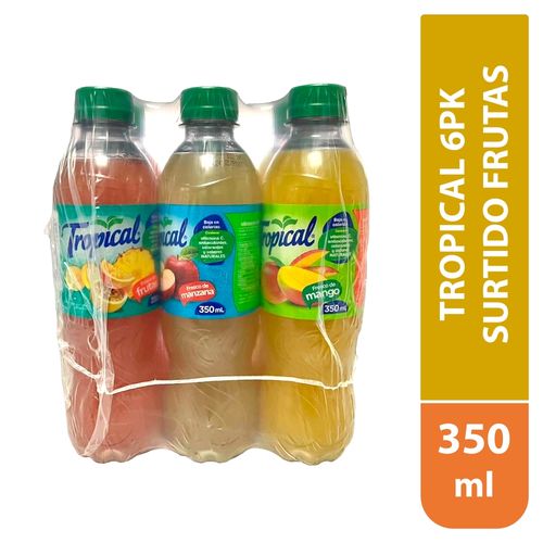 Tropical 6pk Surtido Frutas 350ml