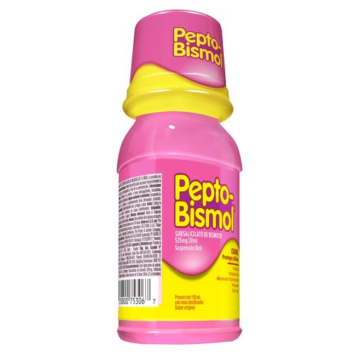 Suspensión Pepto Bismol Sabor Original - 118 ml