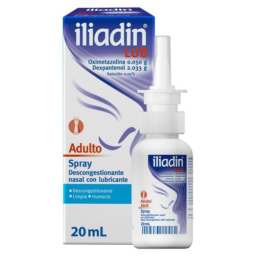 Descongestionante Nasal Iliadin Adulto en Gotas 20 ml