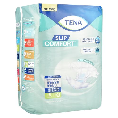 Tena Slip Comfort G 8 Unidades