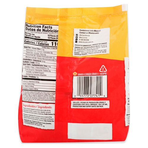 Papas Fritas Mccain Corte Ondulado - 500 g
