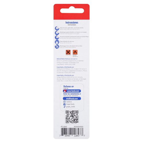 Corrector Facela de pluma secado rápido - 8 ml