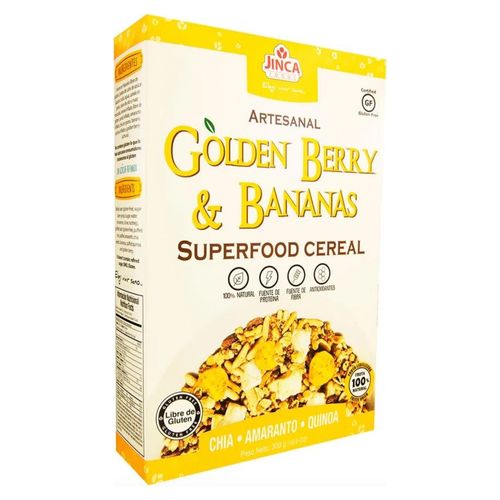 Cereal Jinca Golden Berry Bananas Gluten Free - 300 g