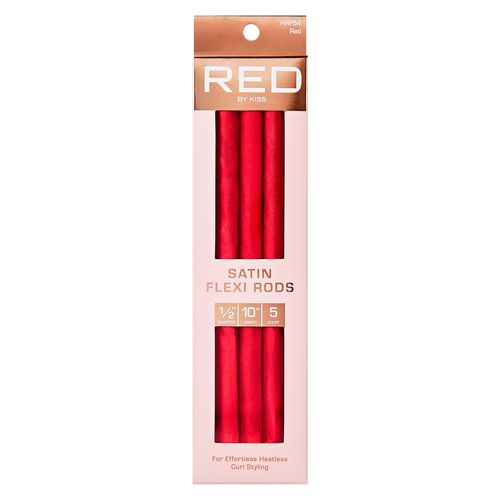 Rulos Kiss Satin Flexi Red