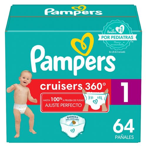 Panales Pampers Cruisers 360 S4 Super 64
