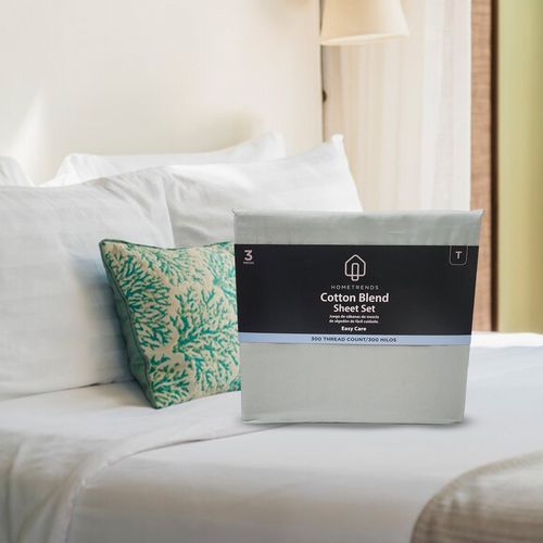 Sabanas Hometrends 300 Hilos Twin Grey