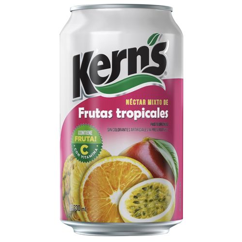 Jugo Kerns Nectar De Frutas Mixtas Lata - 340ml
