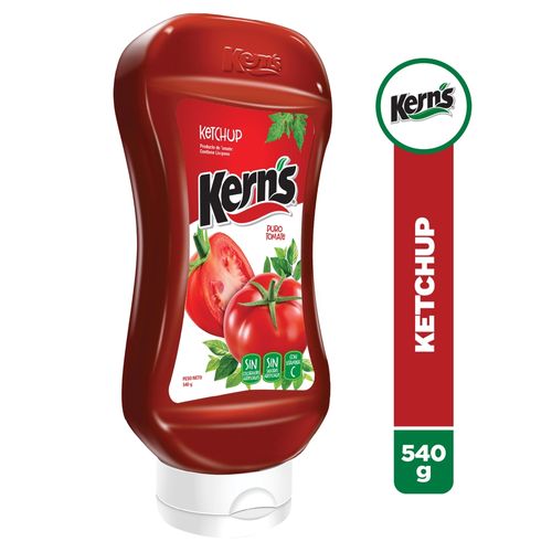 Salsa Kern's de Tomate Kétchup Envase Plástico - 540 g
