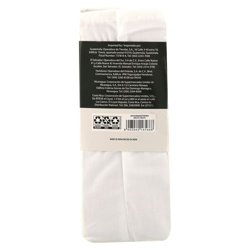 Sabanas Hometrends Sabanas 300 Hilos Twin Blanca