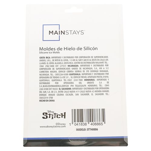 Hielos de silicón Lilo & Stitch reutilizables