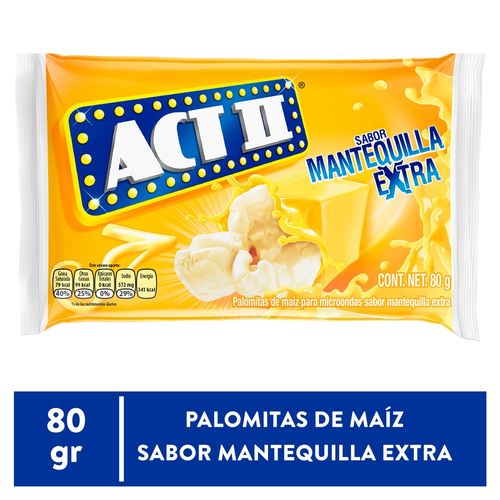 Palomitas Maiz Act Ii Extra Manteq 80gr