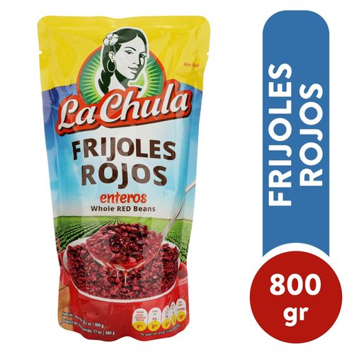 Frijoles La Chula Rojo Enteros 800gr