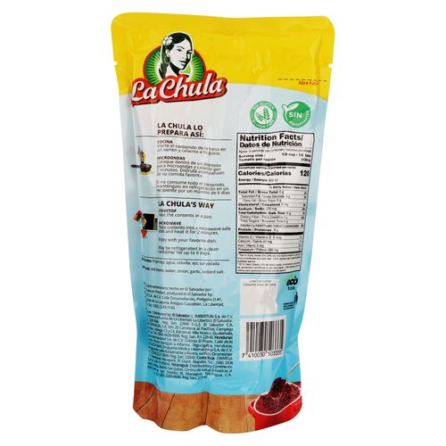 Frijoles La Chula Rojo Enteros 800gr